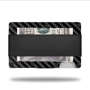 AirTag wallet - carbon fiber with cash strap. Brand new, never used in box.